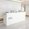 Recepción Mostrador de Consultoría de Pintura de Empresa Mostrador Simple Moderno Tienda de Belleza Tienda de Ropa Bar Pequeño Cajero