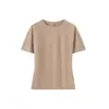 Marca Z Aliexpress Transfronterizo Conjunto Sencillo Popular Moda Estilo Europeo y Americano Color Sólido Ropa para Mujer Top Color Albaricoque Top Color Vino Tinto Za
