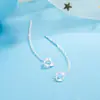Alambre de Oreja Mobius Pendientes Sencillos para Mujer Pendientes Borla Nicho Pendientes Pequeños Pendientes para Mujer Regalos