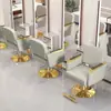 Silla de Peluquería, Silla Especial para Salón de Peluquería, Silla Giratoria Elevable para Barbería, Silla de Belleza, Silla de Peluquería