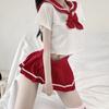 Ventas Directas de Fábrica Estilo Sexy de Celebridad de Internet Lencería Sexy Tentación Falda Corta Linda Estilo Preppy Uniforme Femenino JK Envío Directo