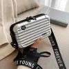 Bolsa de Higiene Pessoal Rígida Transfronteiriça 7 polegadas Bolsa de Ombro Transversal Bolsa Pequena para Maquiagem de Mão Mala Bolsa Pequena Personalização Atacado