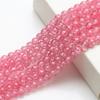 Cuentas de palomitas de maíz, superventas, cuentas de grietas florales de 8 mm, temblores en vivo, pulsera de cuentas hecha a mano, collar, joyería, material a juego