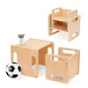 Mesa de brinquedo para crianças Estante infantil Conjunto de mesa e cadeira infantil Mesa de jogos infantil Mesa de atividades para bebês Mesa de desenho infantil
