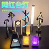 Lámpara de Mesa para Barra Recargable LED Lámpara de Mesa Lámpara de Escritorio Lámpara de Atmósfera Luz Nocturna Creativa para Exteriores Taberna Bar Puesto Mesa de Bar