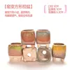 Maceta para pulgar suculenta mini mini maceta para pulgar maceta de cerámica para flores suculentas planta creativa flor pequeña Ma Long mesa Mai Tai Bao