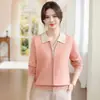 Camada base justa estilo mãe para outono e inverno, suéter de malha casual da moda 2026 que rejuvenesce, suéter versátil