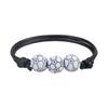 Pulseras Populares Tejidas de Béisbol Transfronterizas, Muñequeras Deportivas de Baloncesto, Fútbol, Rugby, En Stock con Grandes Cantidades y Precios Excelentes