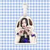 Babymonster Lee Cha-In Shin Hye-Yeon Etiqueta de Equipaje Colgante para Mochila Cadena Colgante Decoración Etiqueta Colgante Merchandising