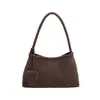 Bolso Tejido Retro Francés Bolso Madre e Hijo Diseño de Nicho para Mujer Bolso de Hombro Único Versátil Casual Bolso Tote de Moda para el Trabajo