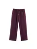 Ropa para Mujer Zr Comercio Exterior Transfronterizo Venta al por Mayor 2026 Nuevo Estilo Europeo y Americano Moda Casual Cintura Alta Cintura Elástica Pantalones de Pierna Ancha