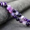 Pulsera de Ágata de Seda Enredada con Rayas Naturales, Componentes para Joyería DIY Semiacabados, Suministro para Puesto de Venta en Vivo