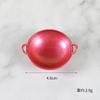 Miniatura Bandeja Jantar Prato Wok Tableware Comida Play House Props diy Mini Doll House Cozinha Cena Matching