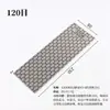 230X80 Tipo Panal Eva Antideslizante Rectangular Disco de Rectificado Diamantado Afilador de Ángulo Fijo Disco de Rectificado para Sello de Jade