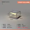 Luminária de Cabeça Solar para Coluna em Aço Inoxidável, Lâmpada de Jardim à Prova d'Água para Exterior, Lâmpada Elétrica para Coluna de Portão de Vila de Jardim, Lâmpada de Cerca