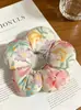 Laços de cabelo de flor estilo coreano fofos para crianças, scrunchies, suprimento para loja de acessórios, direto da fábrica