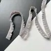 Encaje elástico con volantes de 6 mm y 10 mm, accesorios para ropa de muñeca, borde de puño para ropa infantil, manualidades
