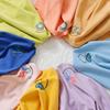 Chaleco grueso Qing para niños y niñas otoño e invierno cálido de terciopelo de doble cara para bebé, camiseta interior ajustada, venta al por mayor