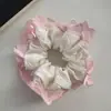 Scrunchie Estilo Coreano Zhao Lusi High-End Estético Ins Estilo Universitário Prendedor de Cabelo Estilo Doce Faixa de Cabelo Feminina