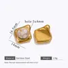 Joias de aço inoxidável pequeno pingente estilo europeu e americano joias pequenas requintadas colar pulseira diy feito à mão pingente atacado