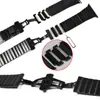 Para reloj Apple S10 con hebilla mariposa de acero inoxidable plateada metálica AppleiWatch86se25 negocios