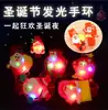 Enfeites de Natal, Anéis Luminosos, Lanternas de Abóbora, Luzes de Dedo de Desenho Animado, Presentes para Pequenos Negócios, Brinquedos Infantis Atacado
