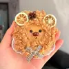 Pingente de boneca de vagem de soja de rattan de Yunnan, decoração de carro, mercadoria de barraca cultural e criativa feita à mão DIY de área cênica de Yunnan