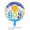 Cochecito Revelación de Género Globo Celebración de Primer Cumpleaños del Bebé Arreglo Accesorios Cumpleaños Niños y Niñas Globo de Película de Aluminio Venta al por Mayor