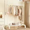 Perchero Simple de Pie para Dormitorio, Uso en Casa, Balcón, Interior, Engrosado, Gran Capacidad, Perchero Estable para Ropa y Sombreros