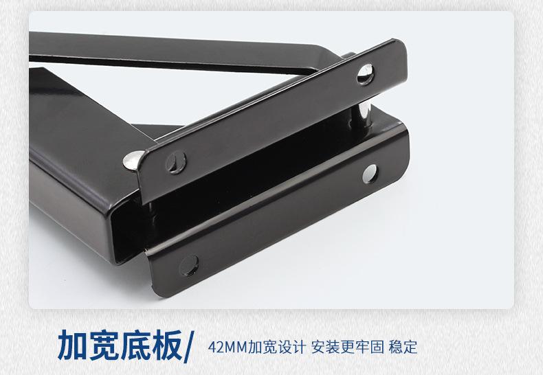 不锈钢折叠三角支架