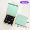 Caja de Regalo de Lujo con Tapa Abatible para Joyería Collar Anillo Aretes Caja de Almacenamiento Caja de Embalaje Magnética Caja con Forma de Libro
