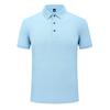 50 camisa polo de manga curta de alta qualidade com lapela, materiais de construção personalizados, supermercado, macacão corporativo, camisa publicitária, logotipo bordado
