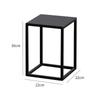 Suporte simples para vitrine de loja de roupas Prateleira para vaso de flores interno Prateleira de armazenamento para corredor de chão Mesa de água Canto Mesa lateral