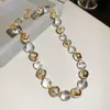 Collares Europeos y Americanos Transfronterizos de Nueva Moda Multicapa Superpuestos, Accesorios para el Cuello de Moda Exagerada Simple Estilo Hip-Hop Bohemio
