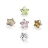 Dongzhou 6mm Strass Estrela Grossa Estrela de Cinco Pontas Strass para Nail Art Celebridade da Internet Popular Pentagonal Irregular Fundo Pontiagudo Decorações DIY para Nail Art