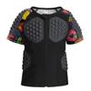 Ropa Anticolisión para Niños Juego Completo Protector Deportivo para Patineta de Coche de Equilibrio Patinaje sobre Ruedas Baloncesto Fútbol Ajustado Secado Rápido Ropa de Entrenamiento
