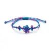 El Más Vendido Transfronterizo de Amazon: Pulsera trenzada de Nudo Chino Cazador de Demonios, Regalo de Vacaciones, Pulsera trenzada ajustable