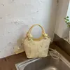 Bolsa Saco Simples e Estilosa Feminina 2026 Primavera Nova Estilo Coreano Tendência Bolsa de Mão Alta Aparência Bolsa de Ombro Único Transversal