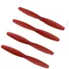 Hélices para Frente e Ré de Quadricóptero 66mm59mm55mm Haste de 1mm Hélice de Ventilador para Motor sem Escovas Aeronave Multirrotor