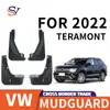 Adecuado para Volkswagen Touron TERAMONT 2022 guardabarros de llanta de coche material de goma blanda PP guardabarros delantero y trasero