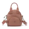 Bolsa transversal pequena para mulheres, novo modelo 2026, bolsa de ombro de nylon moderna e compacta para celulares