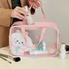 Bolsa de Cosméticos Nueva de Alta Calidad 2025 PVC Impermeable Dibujos Animados Anime Bolsa de Almacenamiento Bolso de Mano Portátil para Mujer para Salir