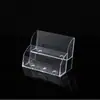 Novo Porta-Cartões de Visita Transparente de Acrílico com Três Camadas, Caixa de Armazenamento Criativa Personalizada, Caixa de Cartões de Visita de Plástico, Caixa de Cartões para Mesa