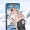 Nuevos Guantes Eléctricos Calefactables de Terciopelo Grueso de Invierno Guantes Calefactables para Ciclismo al Aire Libre Guantes de Esquí Resistentes al Frío y al Viento
