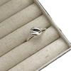 Anillo de nariz de cerdo de plata esterlina Suchuang S925 para mujer, estilo frío, diseño de nicho de alta calidad, sensación de luz, anillo abierto de dedo índice de lujo