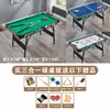 Mesa de Billar Plegable para Niños Mesa de Ping Pong Multifuncional Tres en Uno Mesa de Conferencias Entretenimiento en Casa Mesa de Tenis de Mesa de Práctica