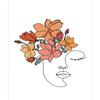 Aliexpress Sol e Lua Boêmio Pendurado Pintura Mulher Escandinava Planta Paisagem Pintura Linha Abstrata Pintura Decoração Sala de Estar