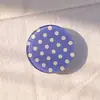 Soporte de airbag de resina acrílica con lunares estilo INS para teléfonos móviles, diseño clásico de bloques de color, soporte plegable para ver series, personalizable