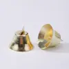 10~45mm Campana Abierta de Aleación Navideña Colgante DIY Carrillón de Viento Adorno de Metal Campana de Navidad Venta al por Mayor