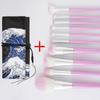 Conjunto de Pincéis de Maquiagem para Iniciantes Landis Bihai Chaosheng Pincel Solto para Pintura Sombra para Olhos Conjunto de Ferramentas de Maquiagem de Beleza para Iniciantes